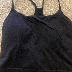 Women’s black sports tanktop- size XL
